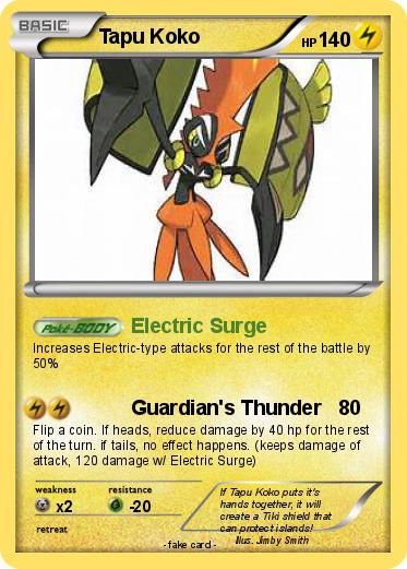 Pokemon tapu koko