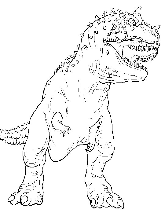 Tyrex coloring pages