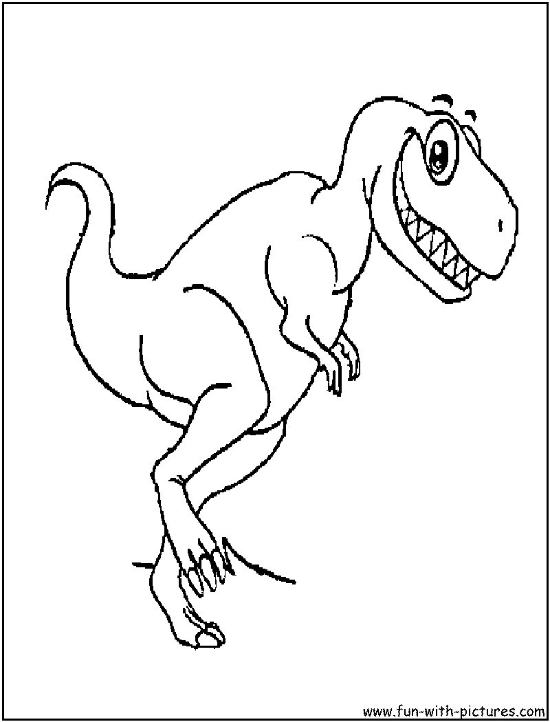 Dinosaurs coloring pages