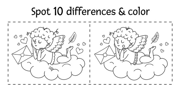 Imãgenes fotos de stock objetos en d y vectores sobre coloring page cupid