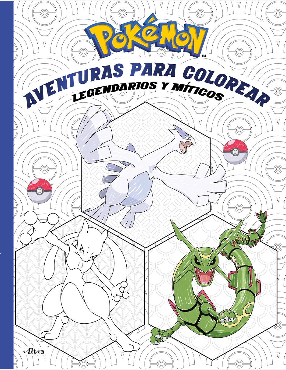 Aventuras para colorear legendarios y singulares de the pokemon pany