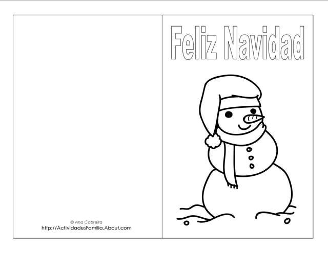 Descgra gratis tjetas de navidad pa colore tjetas de navidad pa imprimir tjetas tjetas de navidad