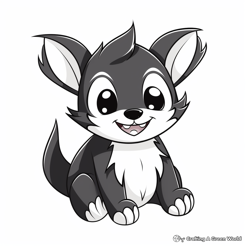 Tasmanian devil coloring pages