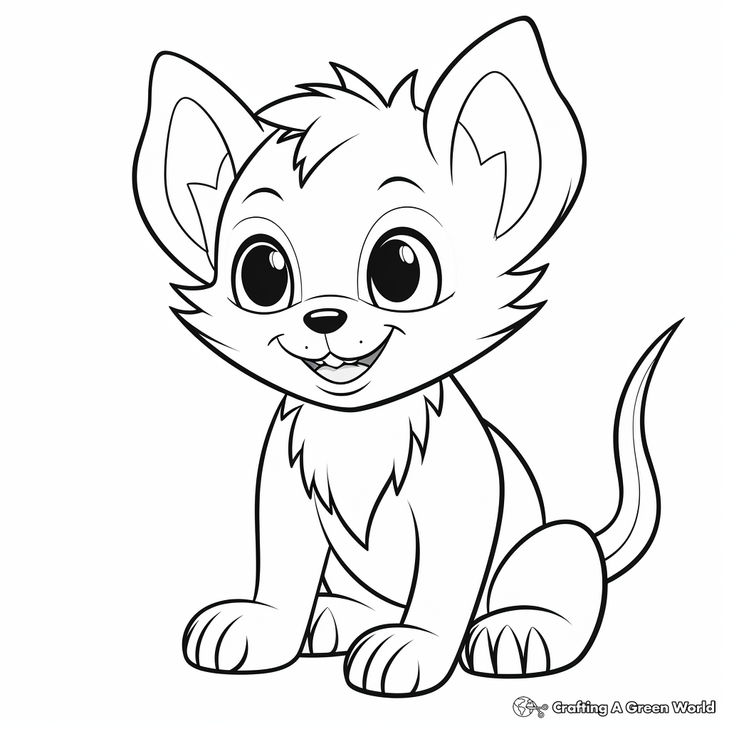 Tasmanian devil coloring pages