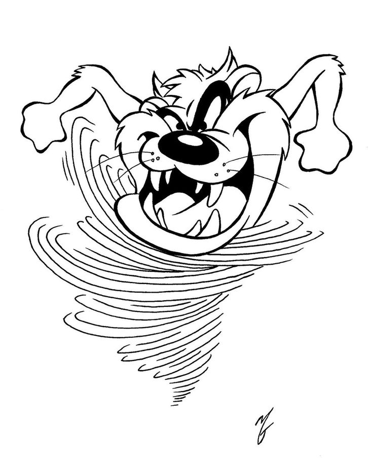 Tasmanian devil tasmanian devil cartoon tasmanian devil taz tattoo