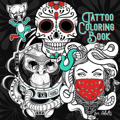 Tattoo coloring book for adults tattoos coloring book for adults old â