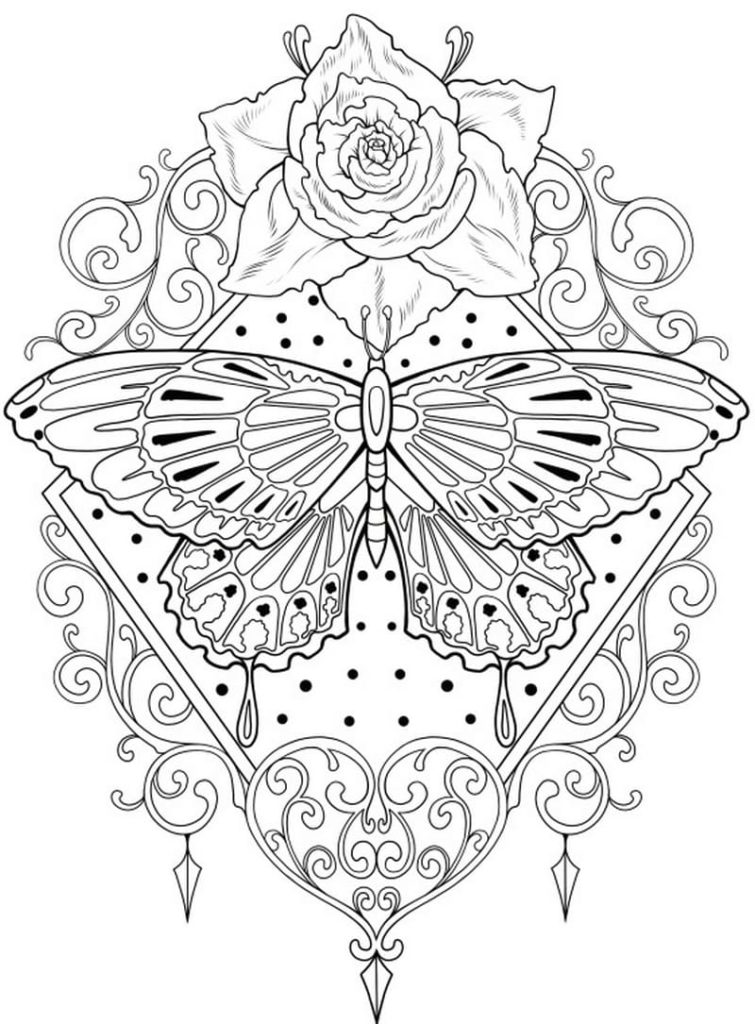 Tattoo coloring pages printable coloring pages