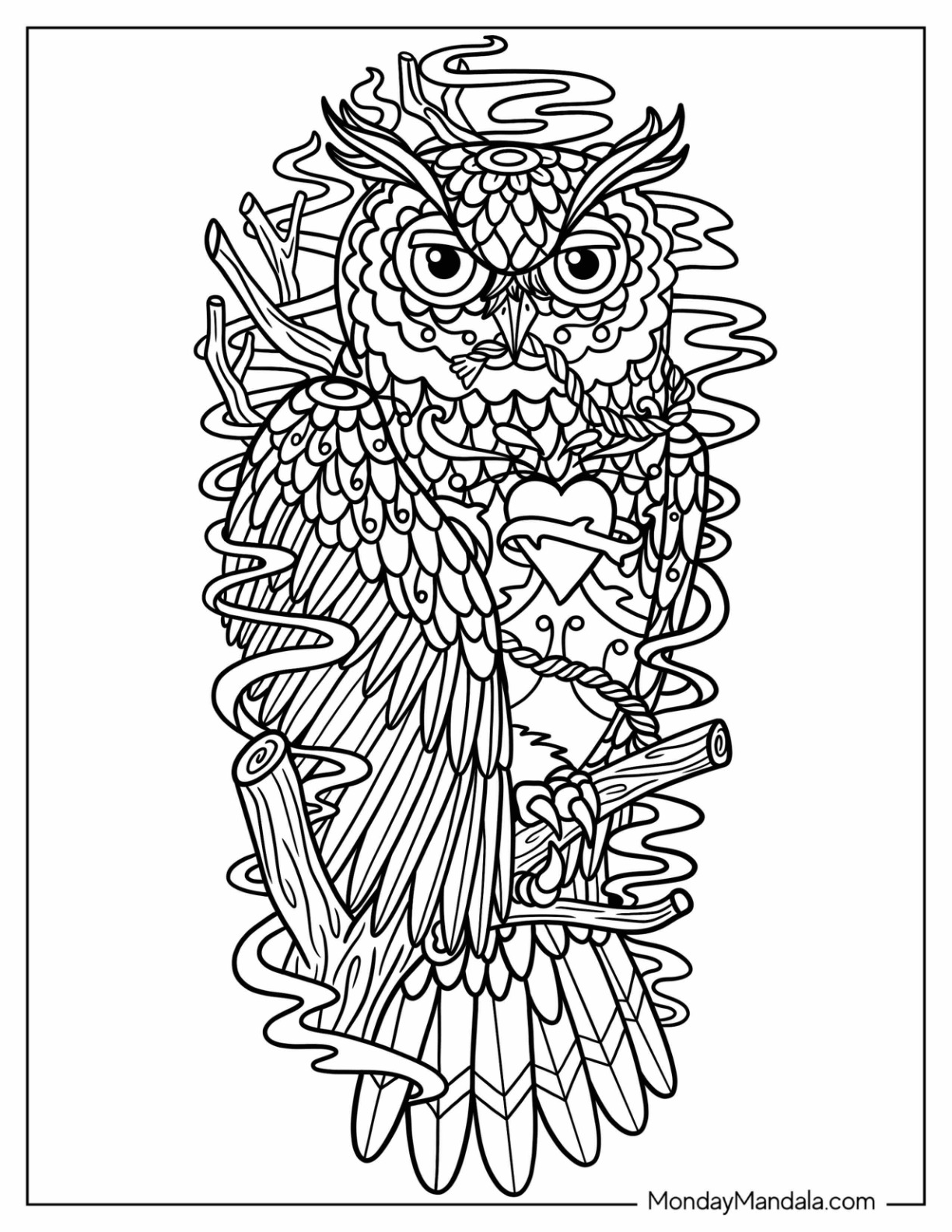 Tattoo coloring pages free pdf printables