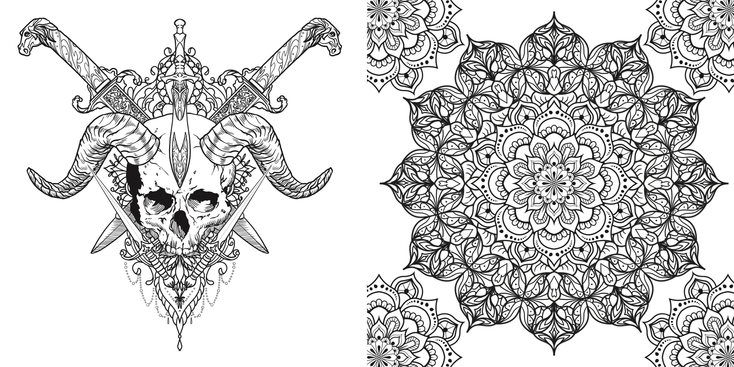 Tattoo coloring â igloo books