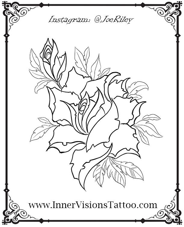 Free tattoo coloring book