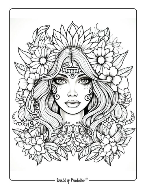 Tattoo coloring pages