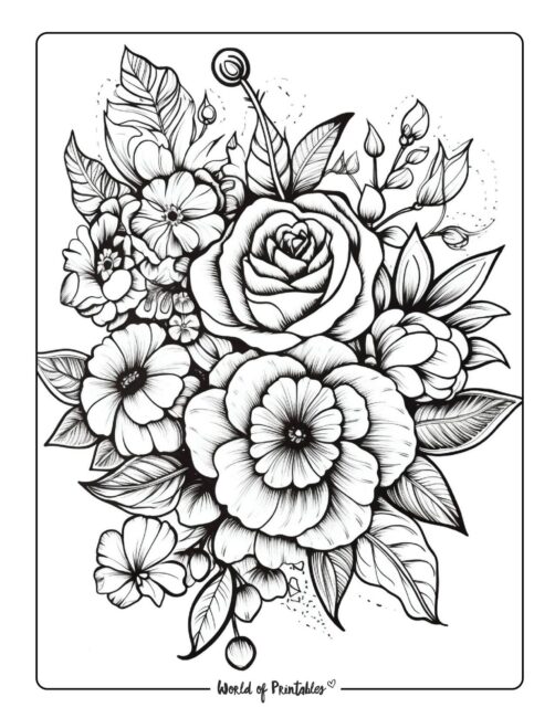 Tattoo coloring pages