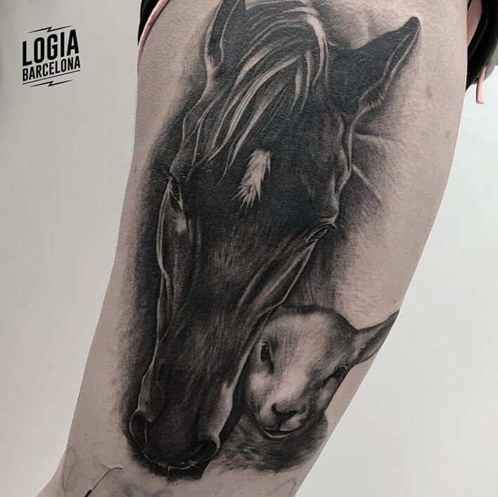 Ideas de tatuajes de caballos logia tattoo barcelona