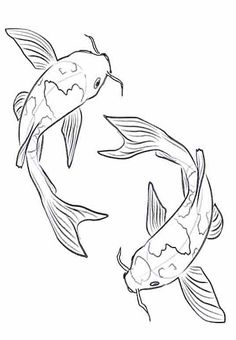 Ideas de pez tatuaje pez koi disenos de unas pez koi dibujo