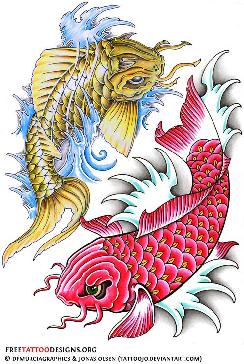 Koi fish tattoos japanese and chinese designs pez koi dibujo arte de peces tatuaje pez koi