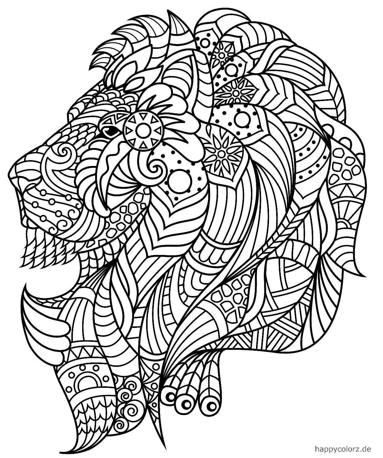 Animal mandala mandala animals coloring pages and sheets