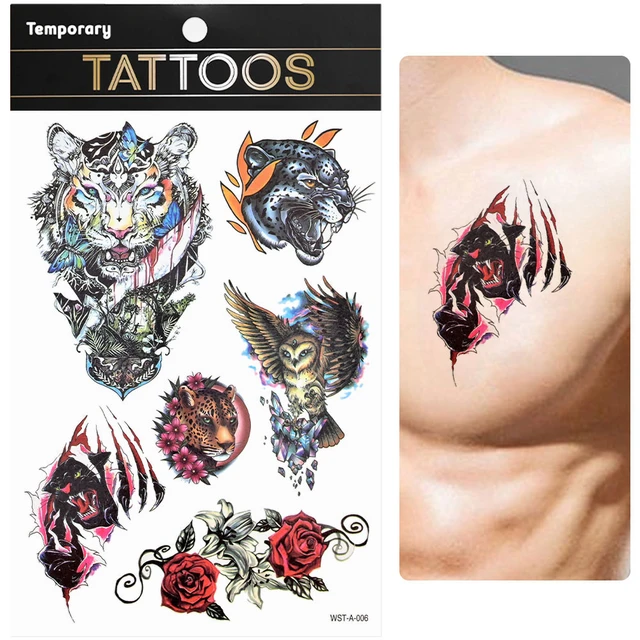 Tatuajes de animales para hombres tatuajes para hombres de leones