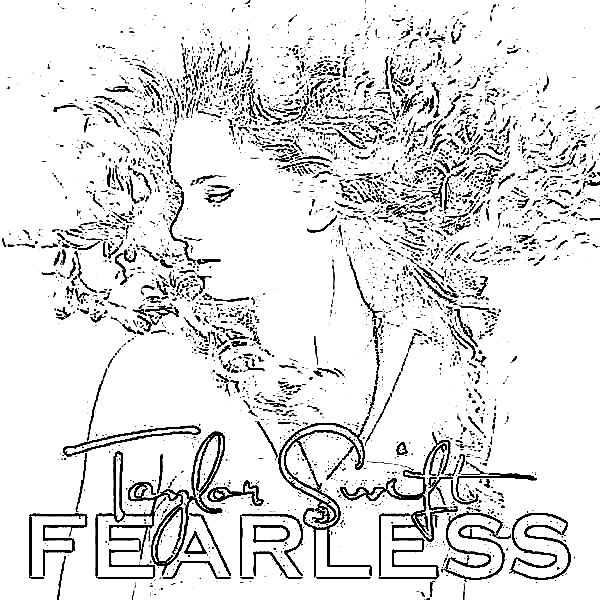 Taylor swift coloring pages printable for free download