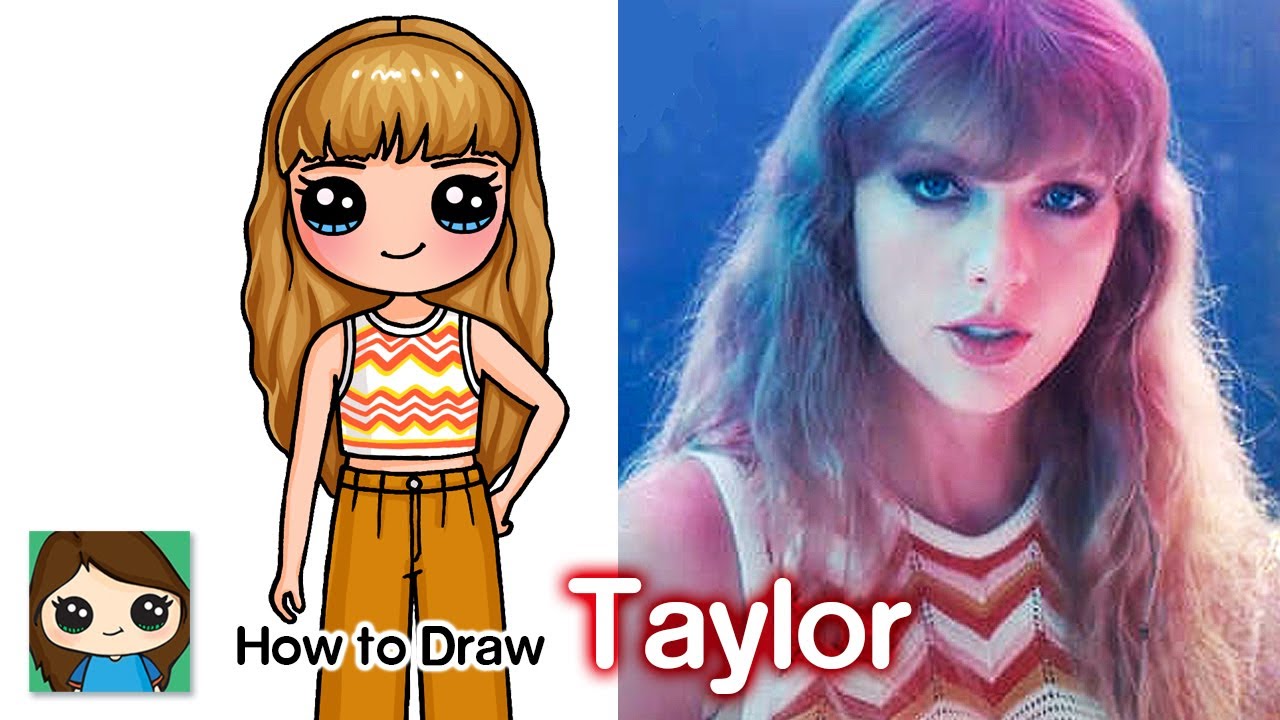 How to draw taylor swift idnights lavender haze