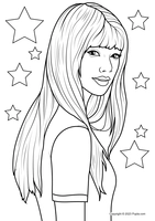 Ðï printable taylor swift coloring pages for free