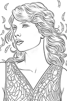 Ðï printable taylor swift coloring pages for free