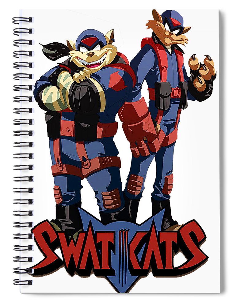 Swat kats spiral notebook by arkan theo