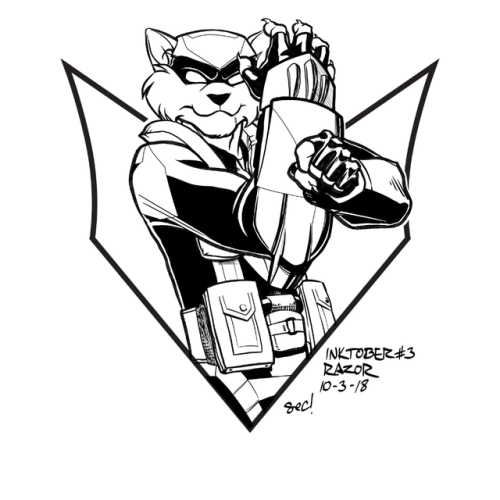 Pour me a heavy dose of atmosphere â inktober swat kats by queensimia find more on