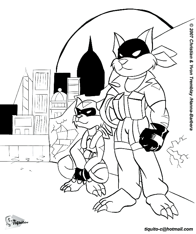 Swat kats fan art