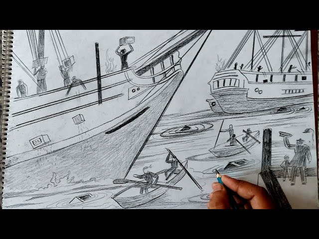 Boston tea party drawing i boston tea party drawing easy i boston tea party ship drawing easy