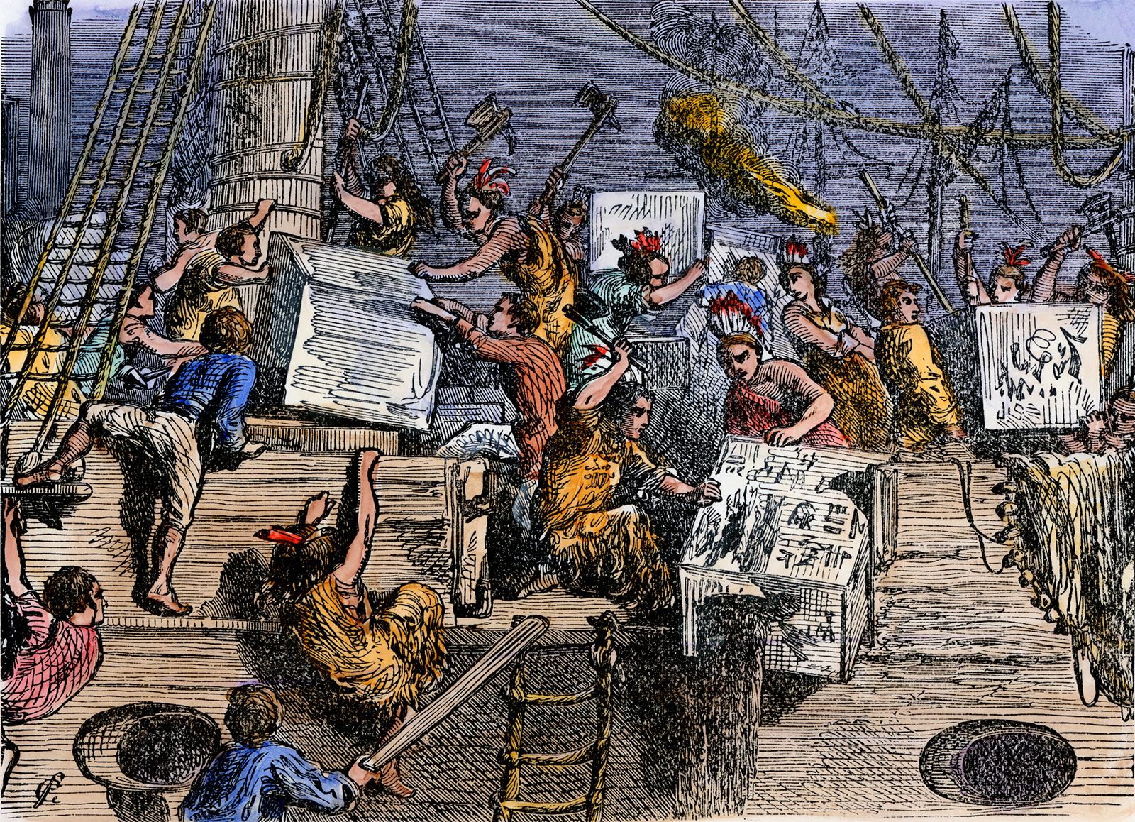 Boston tea party facts summary significance