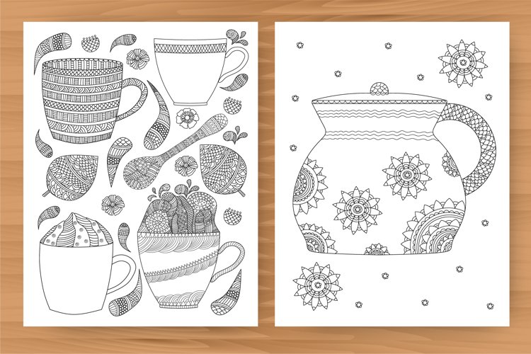 Cups coloring book pdf coloring pages