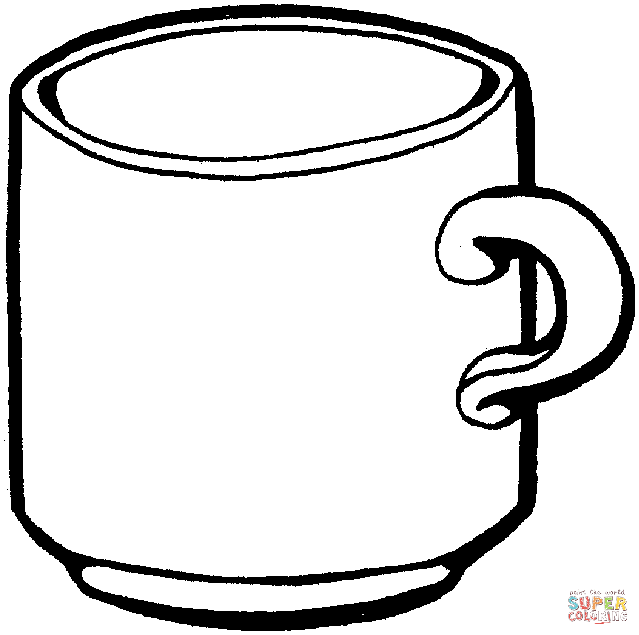 Tea cup coloring page free printable coloring pages