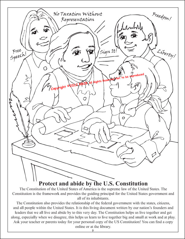 The boston tea party coloring book for kids