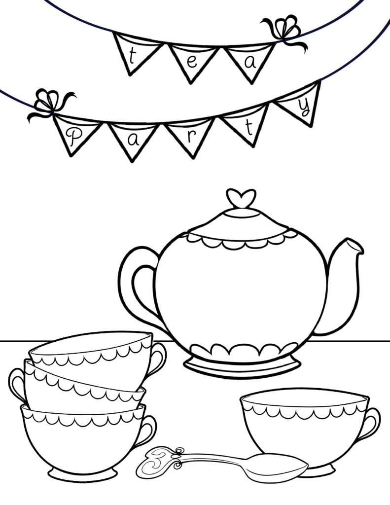 Awesome brownie tea party crafts