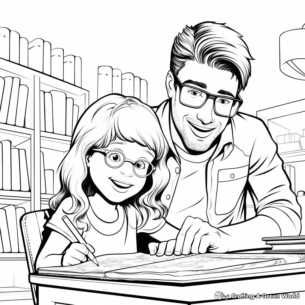 Back to school coloring pages