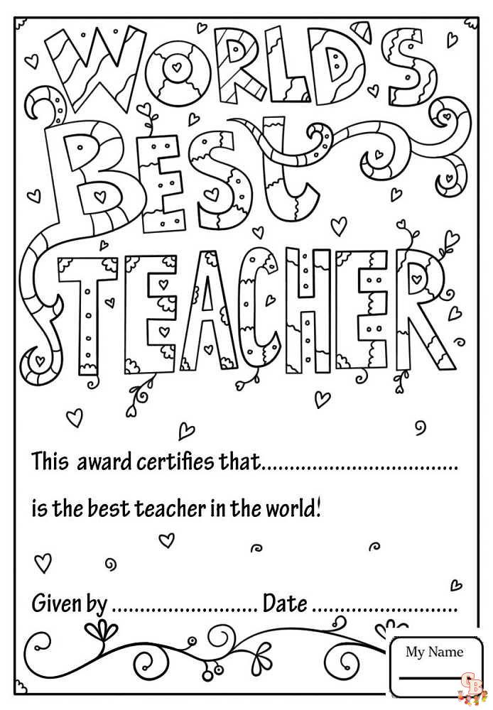 Celebrate teacher appreciation day coloring pages free printable