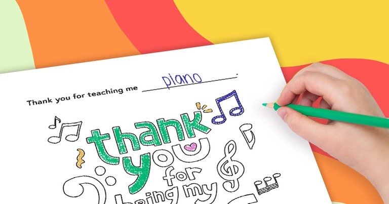 Free activity teacher appreciation coloring page