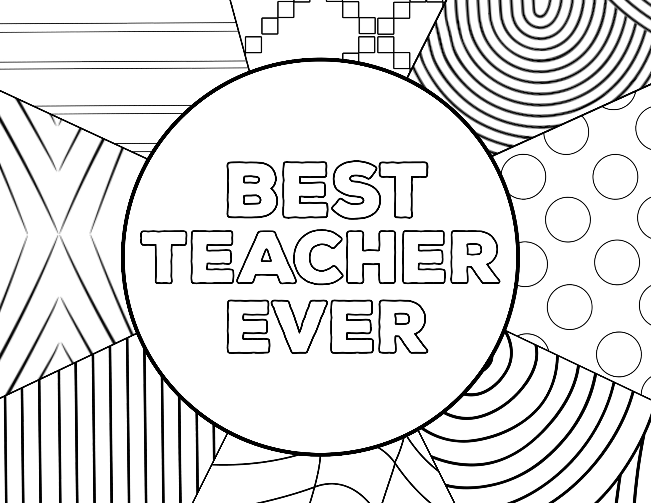 Teacher appreciation coloring pages