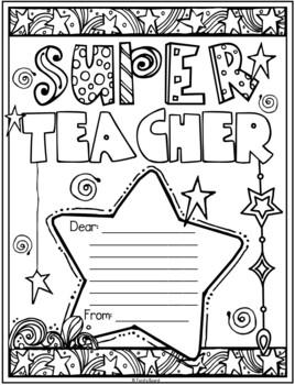 Teacher appreciation coloring pages teacher appreciation week activity