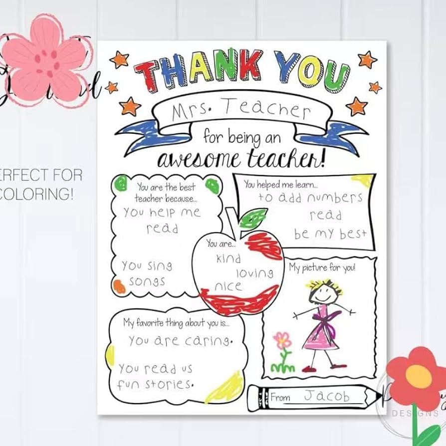 Cjm teacher appreciation week card teacher survey teacher card teacher thank you teacher coloring page all about my teacher office products