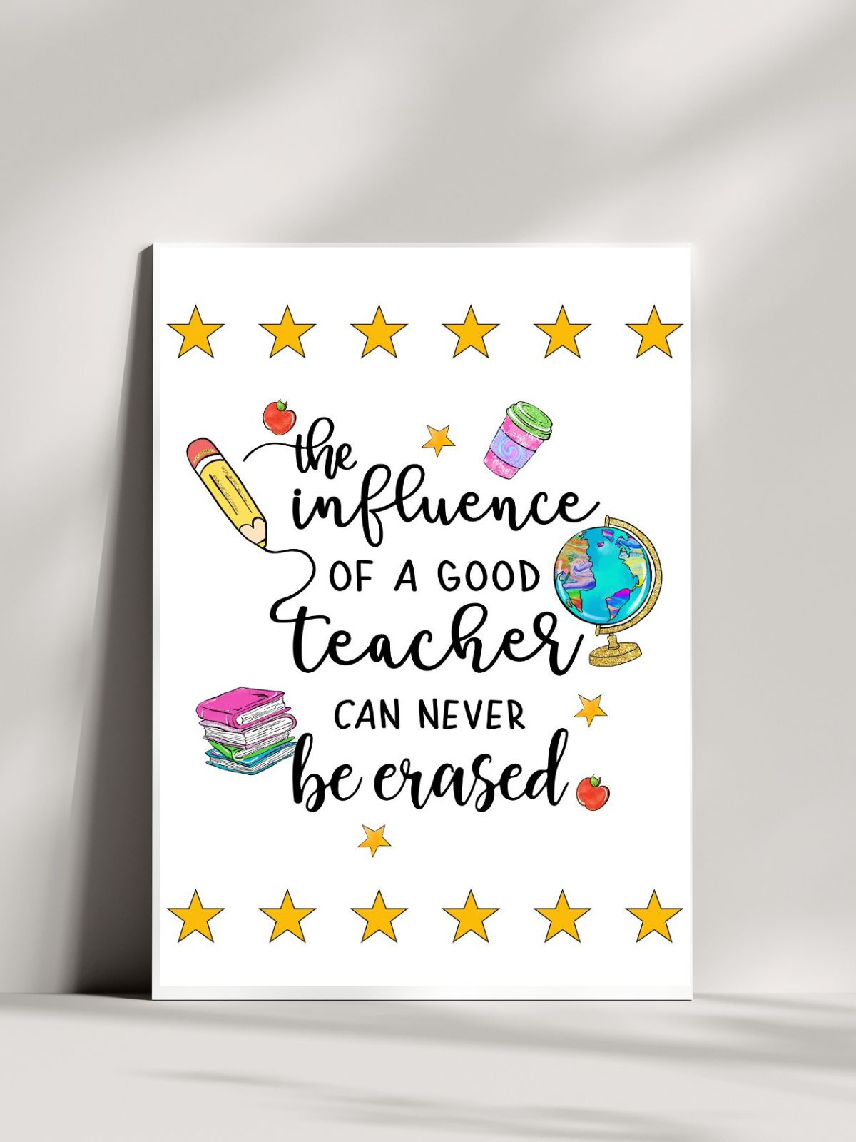 Free teacher appreciation printable cards