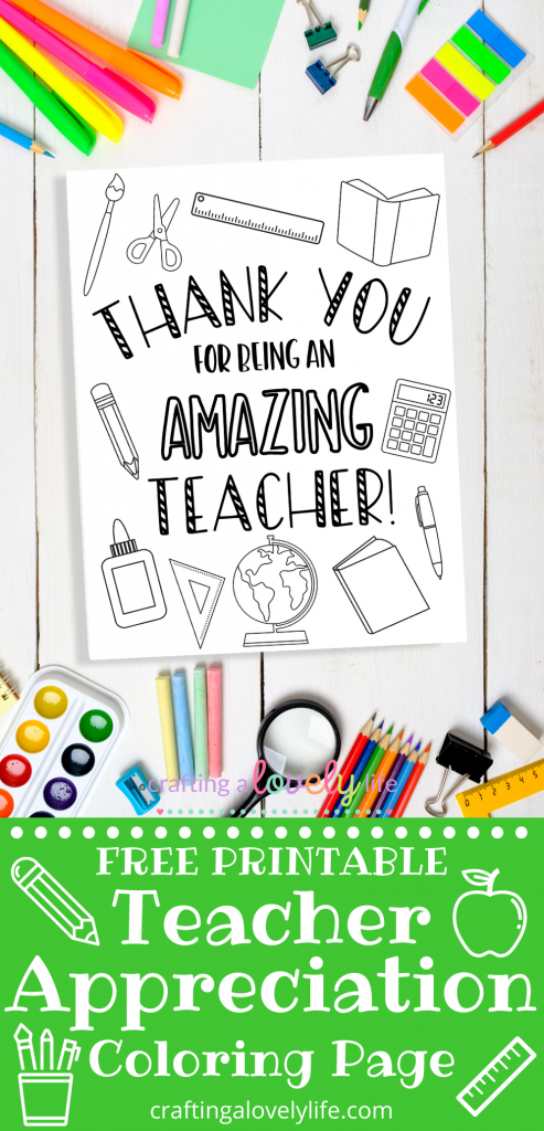 Teacher appreciation card coloring page free printable teacher appreciation crafts teacher appreciation cards teacher appreciation printables