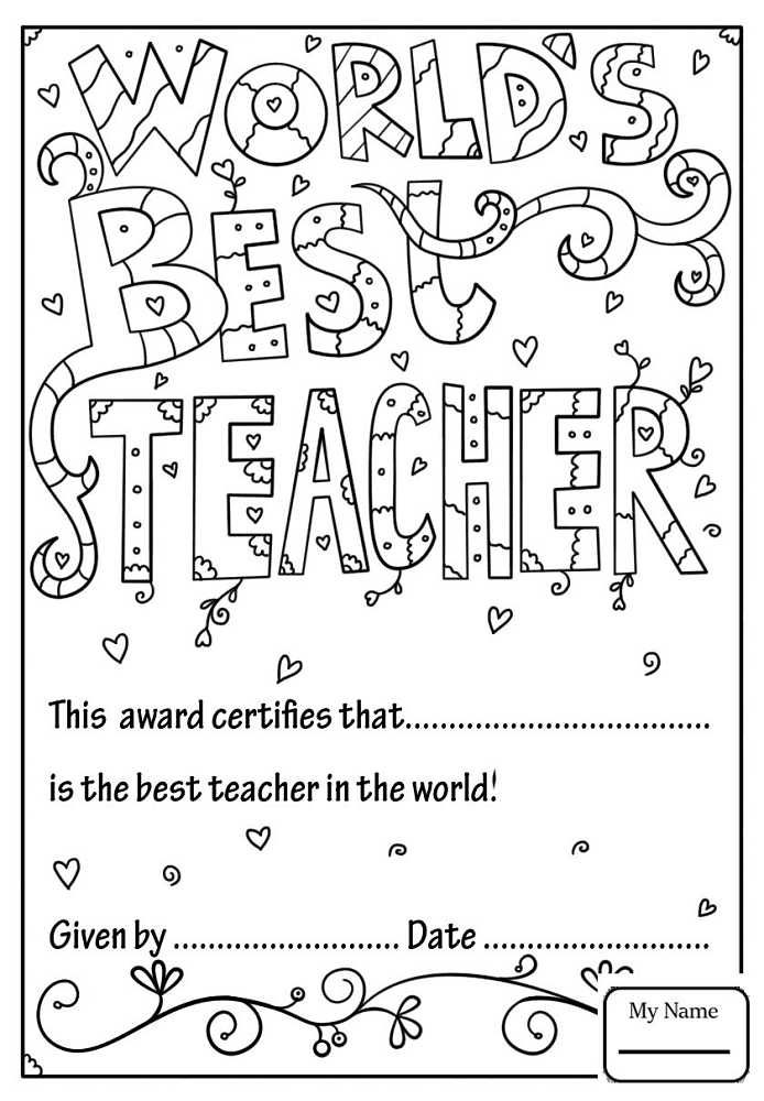 Teacher appreciation week coloring pages pdf free