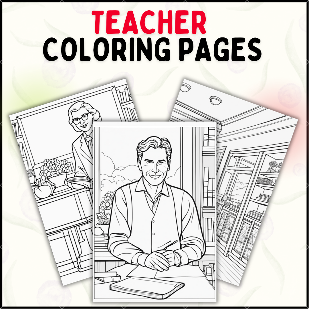 Coloring pages for teachers perfect for relaxation and stress relief made by teachers