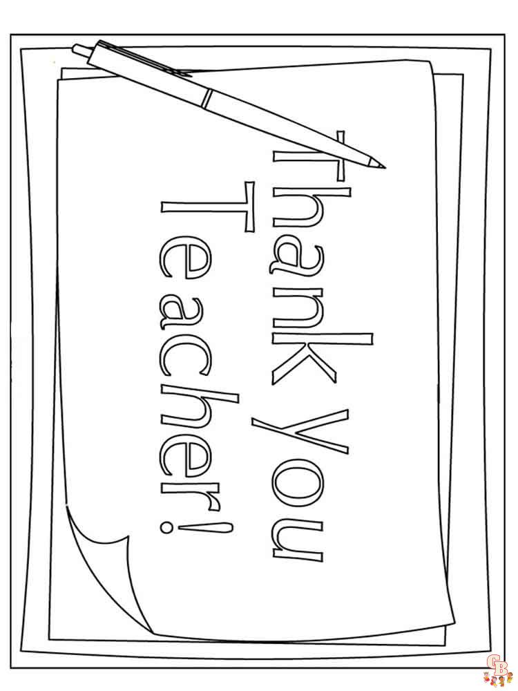 Teacher coloring pages free printable sheets to show