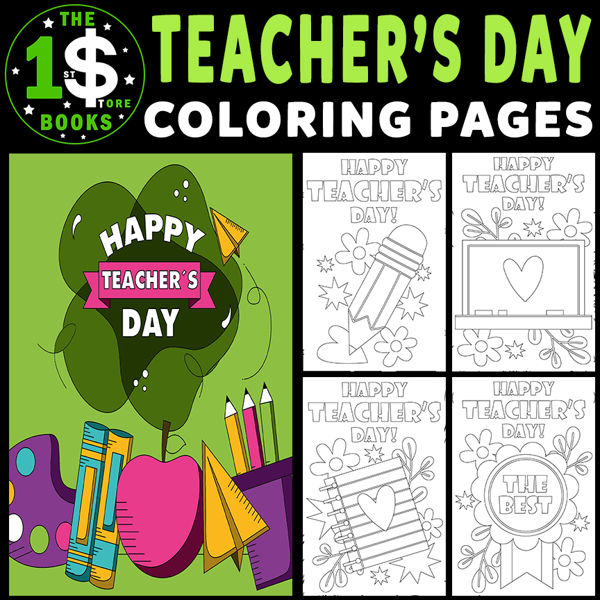 World teachers day teacher appreciation week may holiday coloring sheets made by teachers