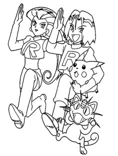 Team rocket coloring pages ideas pikachu coloring page pokemon coloring pokemon teams