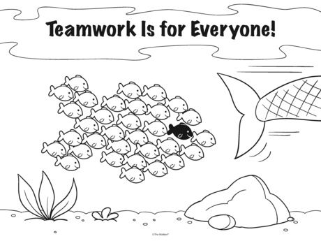 Teamwork is for everyone lesson plans