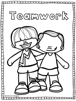 Positive behavior pbis coloring pages by school counseling spot