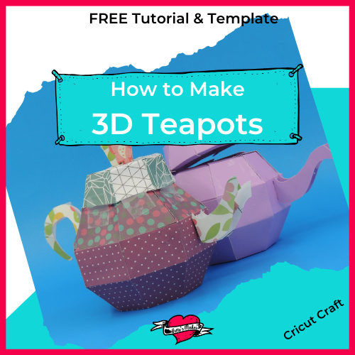 Pretty paper teapot template and tutorial bettes makes
